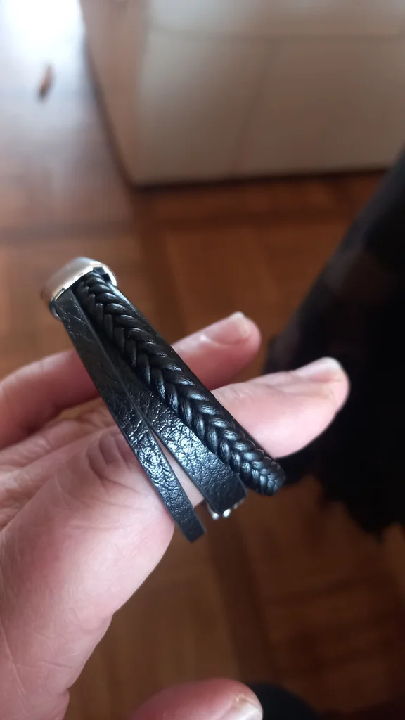Bracelet en cuir mixte – photo 6